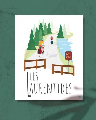 Mailys ORY - Graphiste | Illustration - Affiche 8 x 10 po - Les Laurentides