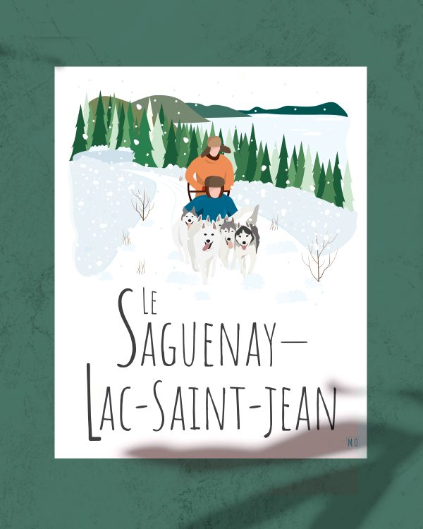 Mailys ORY - Graphiste | Illustration - Affiche - Le Saguenay-Lac-Saint-Jean