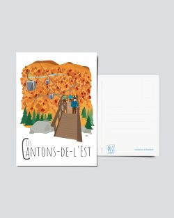 Mailys ORY - Graphiste | Illustration - Carte postale - Les-Cantons-de-l'Est