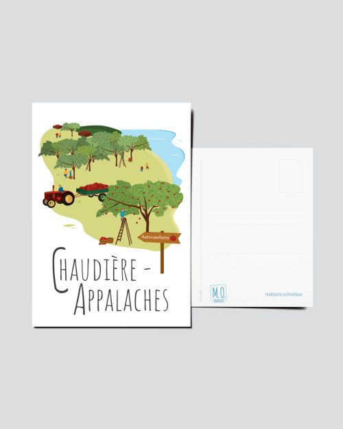 Mailys ORY - Graphiste | Illustration - Carte postale - Chaudière-Apappalches