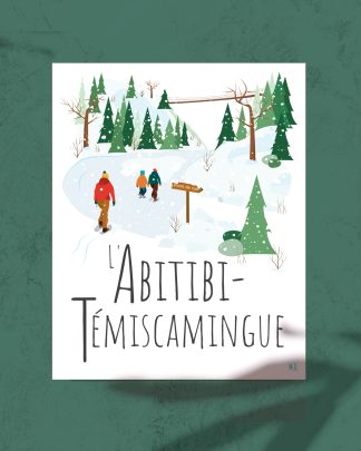 Mailys ORY - Graphiste | Illustration - Affiche - L'Abitibi-Témiscamingue