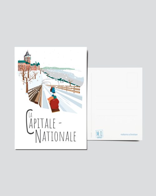 Mailys ORY - Graphiste | Illustration - Carte postale - La Capitale-Nationale