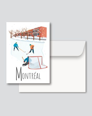 Mailys ORY - Graphiste | Illustration - Carte de souhaits 5 x 7 po - Montréal