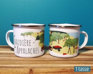 Mailys ORY - Graphiste | Illustration - Tasse en émail - Chaudière-Appalaches
