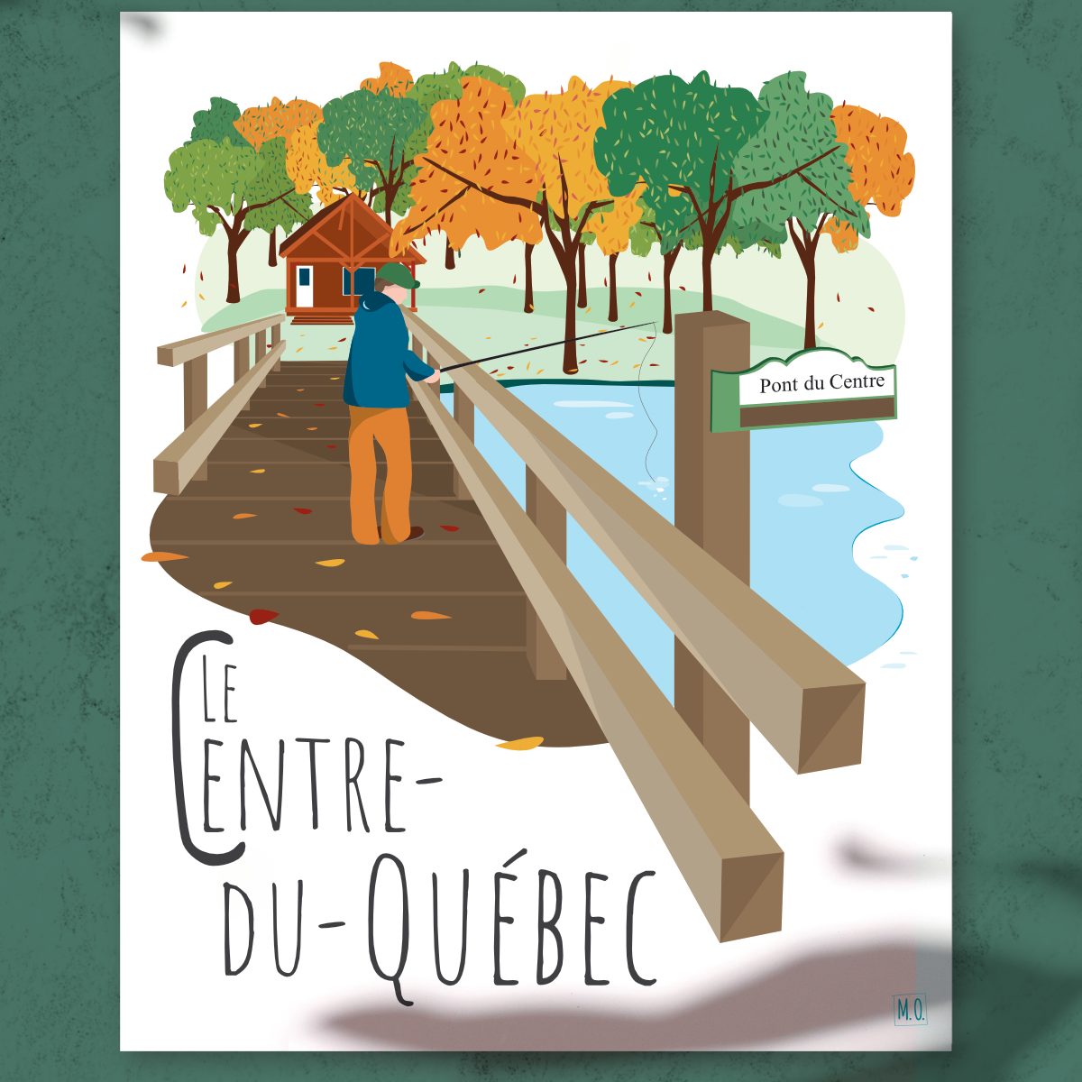 Mailys ORY - Graphiste | Illustration - Affiche 8 x10 po- Le Centre du Québec