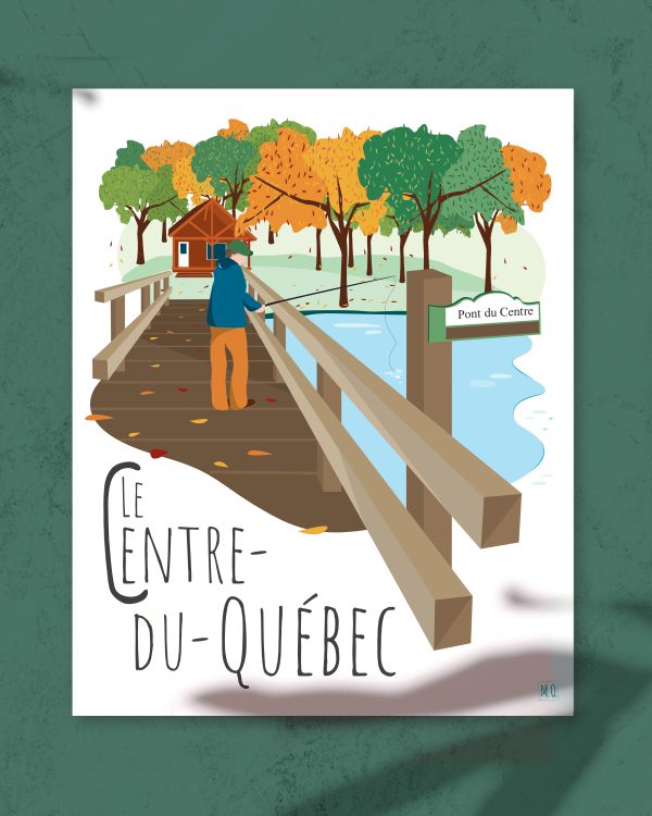 Mailys ORY - Graphiste | Illustration - Affiche 8 x10 po- Le Centre du Québec