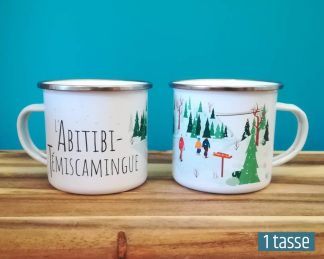 Mailys ORY - Graphiste | Illustration - Tasse en émail - L'Abitibi-Témiscamingue
