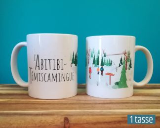 Mailys ORY - Graphiste | Illustration - Tasse en céramique - L'Abitibi-Témiscamingue