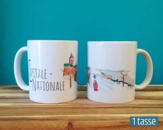 Mailys ORY - Graphiste | Illustration - Tasse en céramique - La Capitale-Nationale