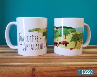 Mailys ORY - Graphiste | Illustration - Tasse en céramique - Chaudière-Appalaches