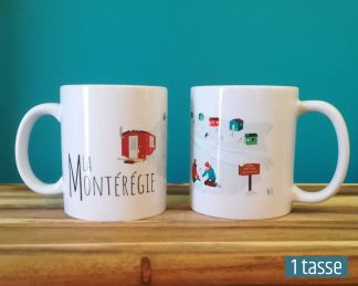 Mailys ORY - Graphiste | Illustration - Tasse en céramique - La Montérégie