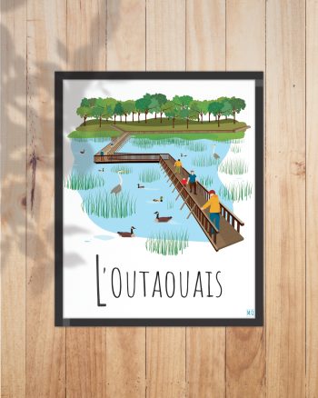 Mailys ORY - Graphiste | Illustration - Affiche 8 x10 po- L'Outaouais
