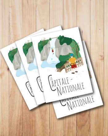 Mailys ORY - Graphiste | Illustration - Carte postale- La Capitale-Nationale
