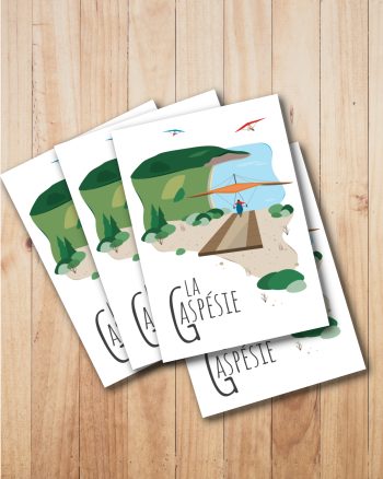 Mailys ORY - Graphiste | Illustration - Carte postale- La Gaspésie