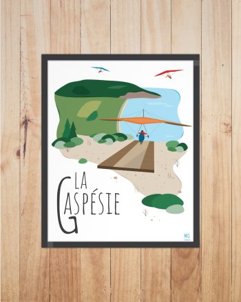 Mailys ORY - Graphiste | Illustration - Affiche - La Gaspésie