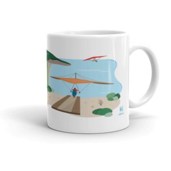 Mailys ORY - Graphiste | Illustration - Tasse en céramique - La Gaspésie
