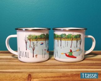 Mailys ORY - Graphiste | Illustration - Tasse en émail - Laval