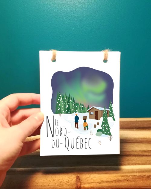Mailys ORY - Graphiste | Illustration - Carnet - Le Nord-du-Québec