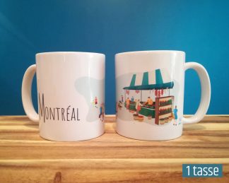 Mailys ORY - Graphiste | Illustration - Tasse en céramique - Montréal