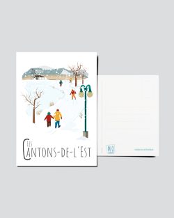 Mailys ORY - Graphiste | Illustration - Carte postale- Les Cantons-de-l'Est