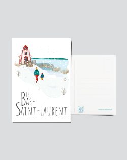 Mailys ORY - Graphiste | Illustration - Carte postale- Le Bas-Saint-Laurent