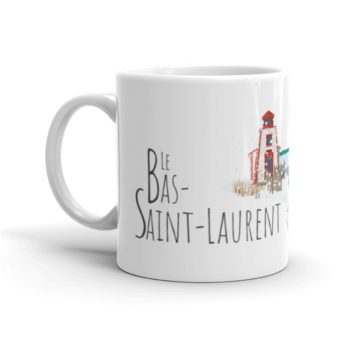 Mailys ORY - Graphiste | Illustration - Tasse en céramique - Le Bas-Saint-Laurent