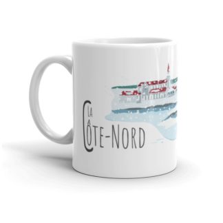 Mailys ORY - Graphiste | Illustration - Tasse en céramique - La Côte-Nord