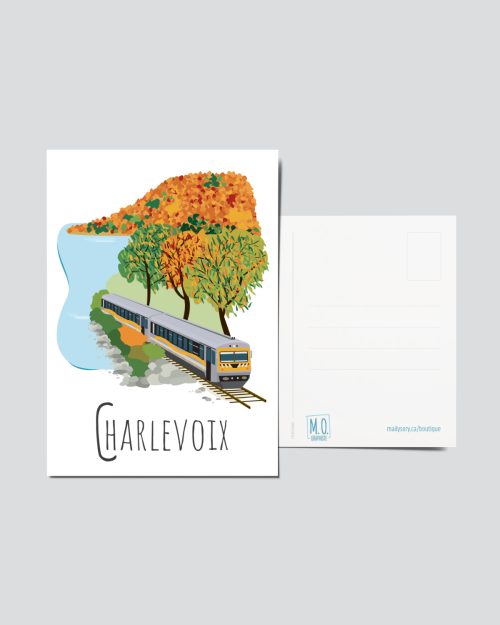Mailys ORY - Graphiste | Illustration - Carte postale - Charlevoix