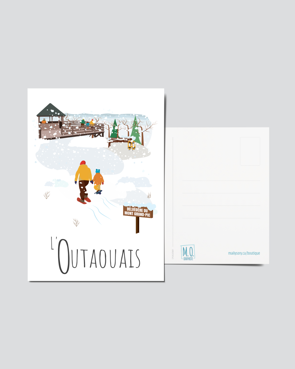 Mailys ORY - Graphiste | Illustration - Carte Postale - Outaouais