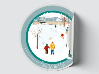 Mailys ORY | Autocollant - Cantons-de-l'Est