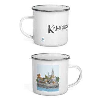 Mailys ORY | Tasse en émail - Kamouraska