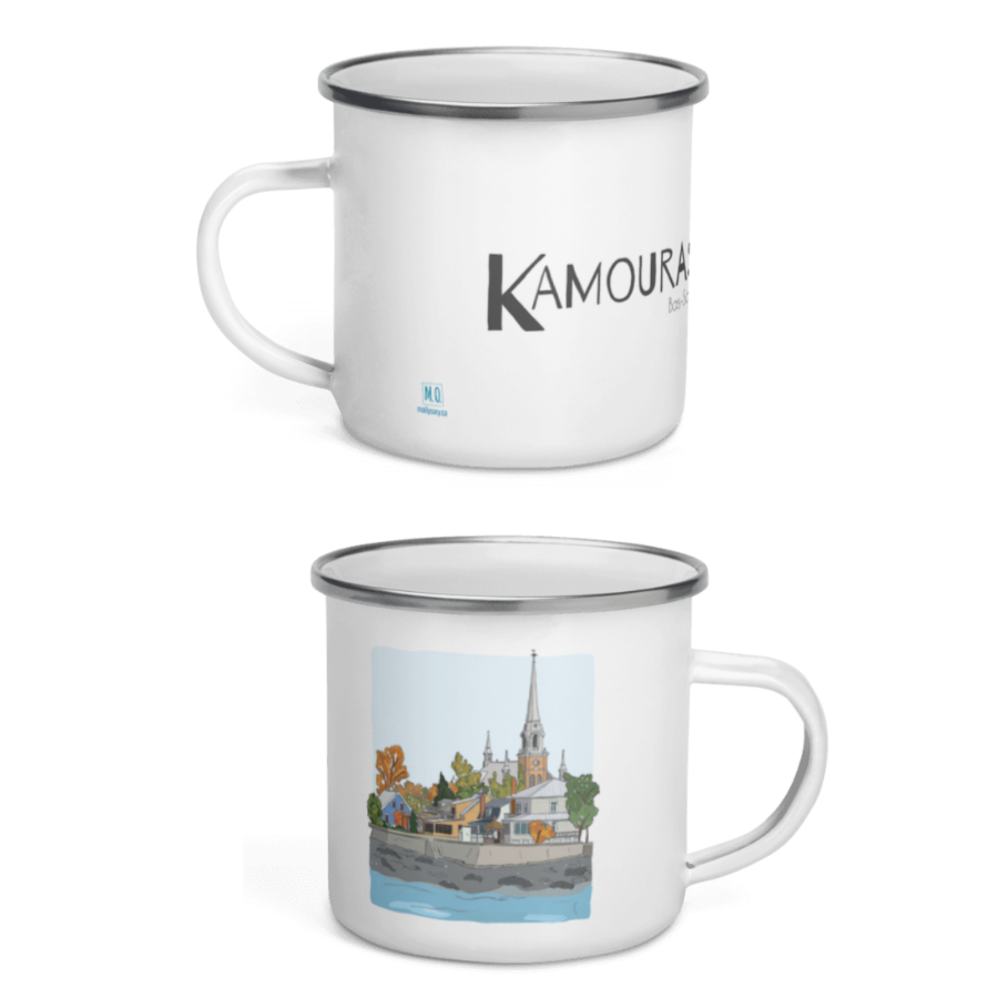 Mailys ORY | Tasse en émail - Kamouraska
