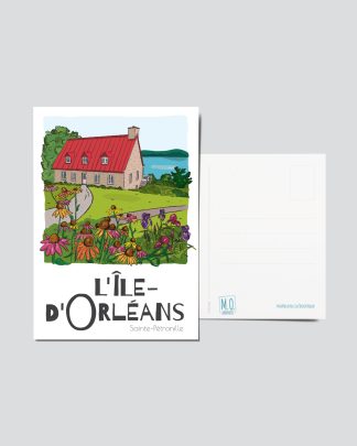 Mailys ORY | Carte postale - L'Île d'Orléans